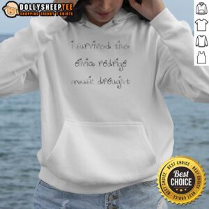 Alternative view of Awesome I Survived The Olivia Rodrigo Music Drought T-Shirt