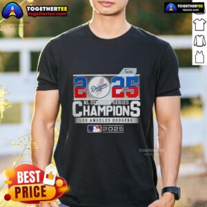 Hot Los Angeles Dodgers Baseball 2025 NL Division Series Champion T-Shirt