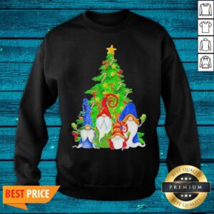 Alternative view of Lovely Plaid Gnomes Costume Christmas Pajama Matching Shirt