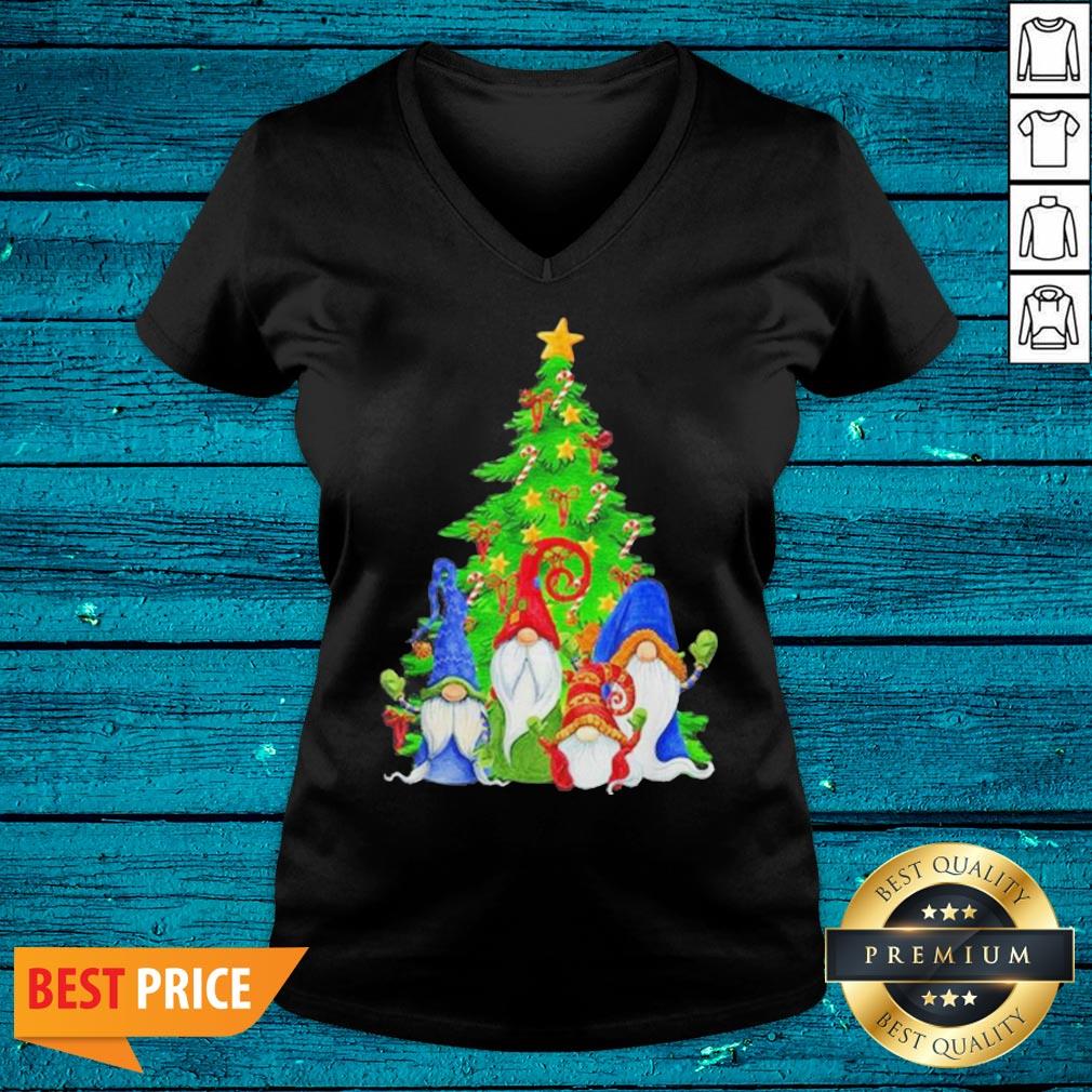 Lovely Plaid Gnomes Costume Christmas Pajama Matching Shirt - Image 4