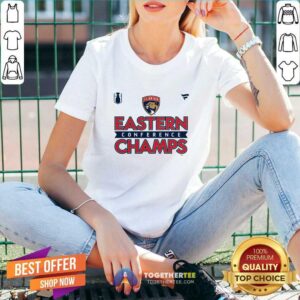 Alternative view of Great Florida Panthers 2024 Eastern Conference Champions T-Shirt