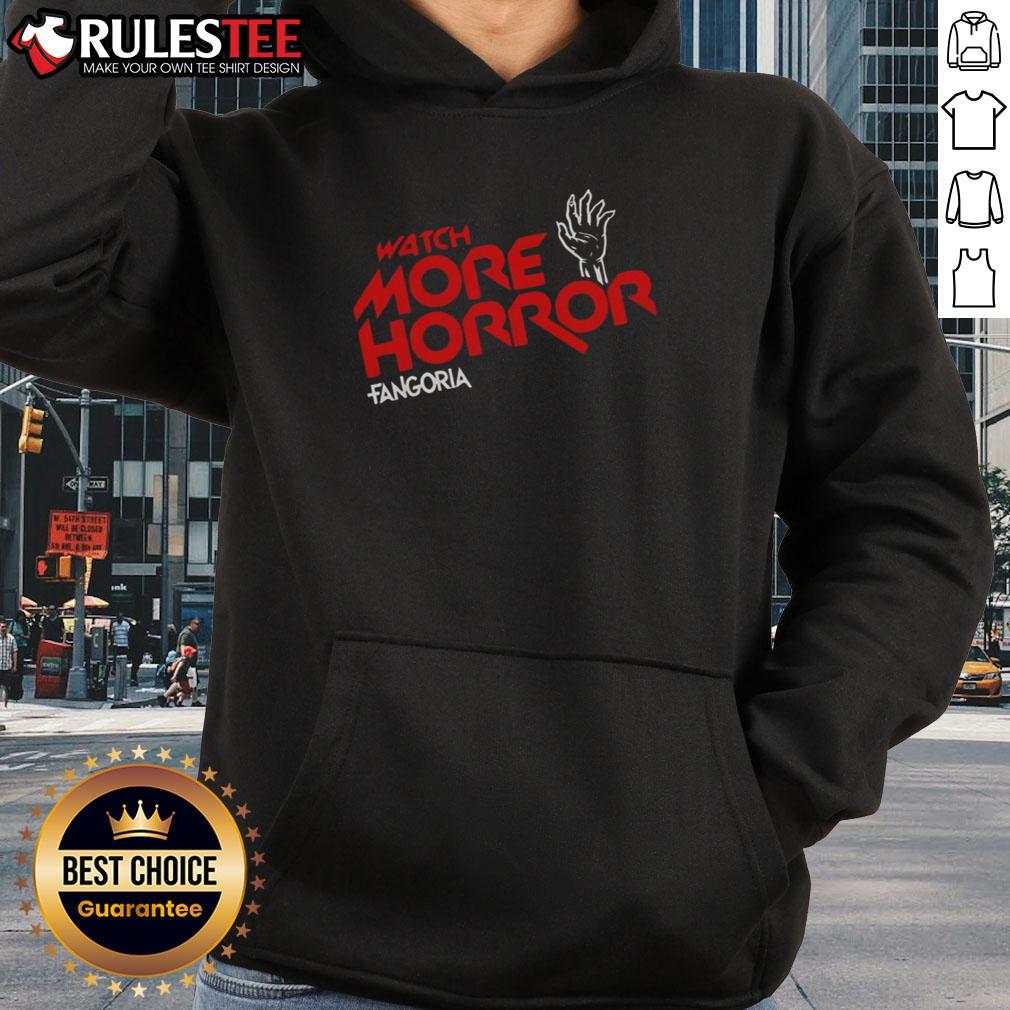 Awesome Watch More Horror Fangoria T-Shirt - Image 2