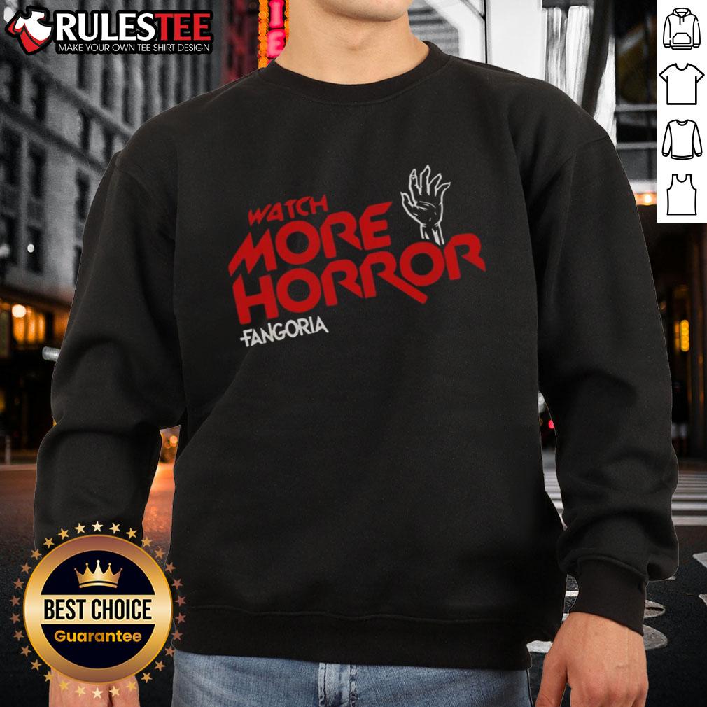 Awesome Watch More Horror Fangoria T-Shirt - Image 5