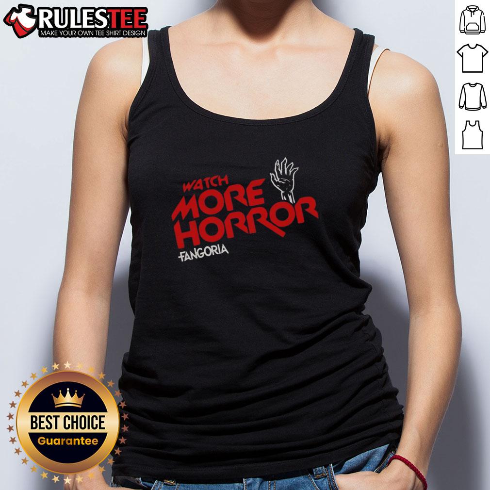 Awesome Watch More Horror Fangoria T-Shirt - Image 4