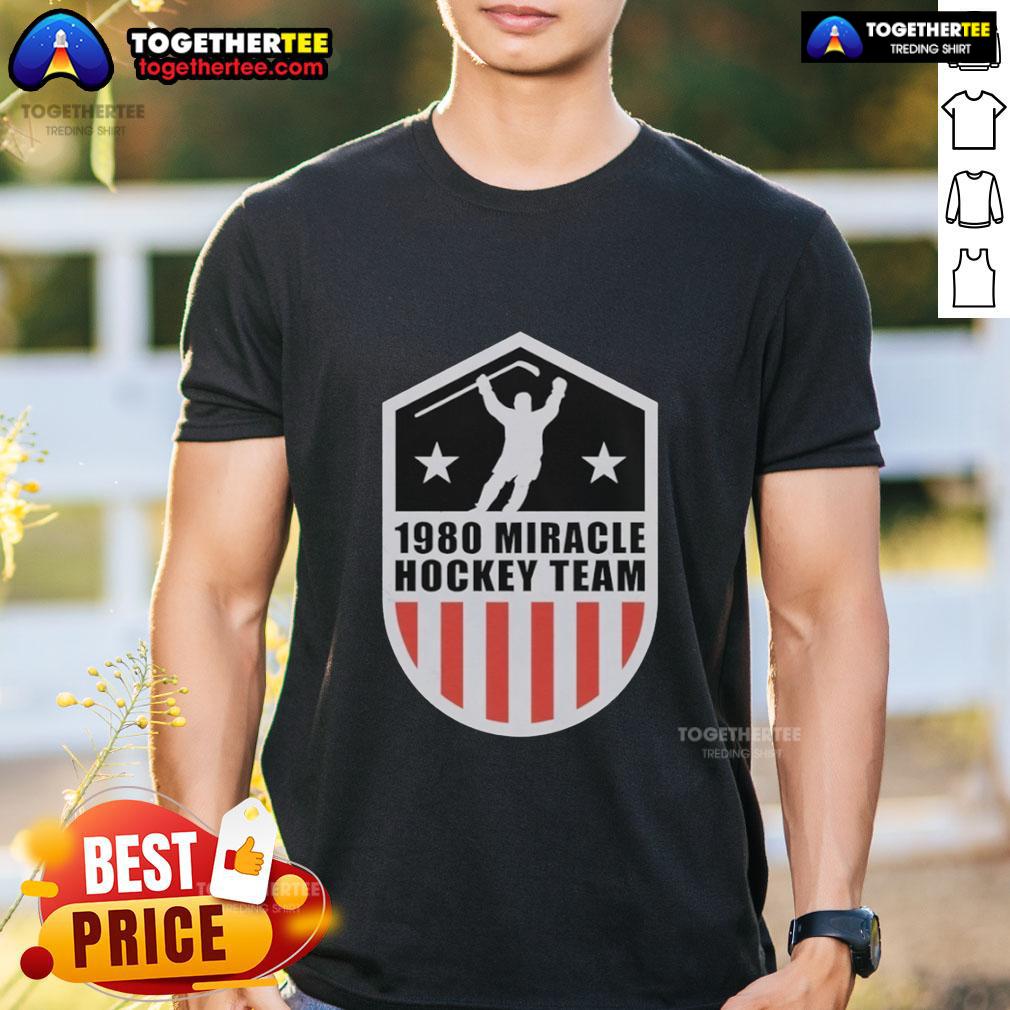Top 1980 Miracle Hockey Team Vintage USA Hockey Team T-Shirt