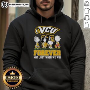Alternative view of Top Peanuts Characters X VCU Rams NBA Forever Not Just When We Win T-Shirt