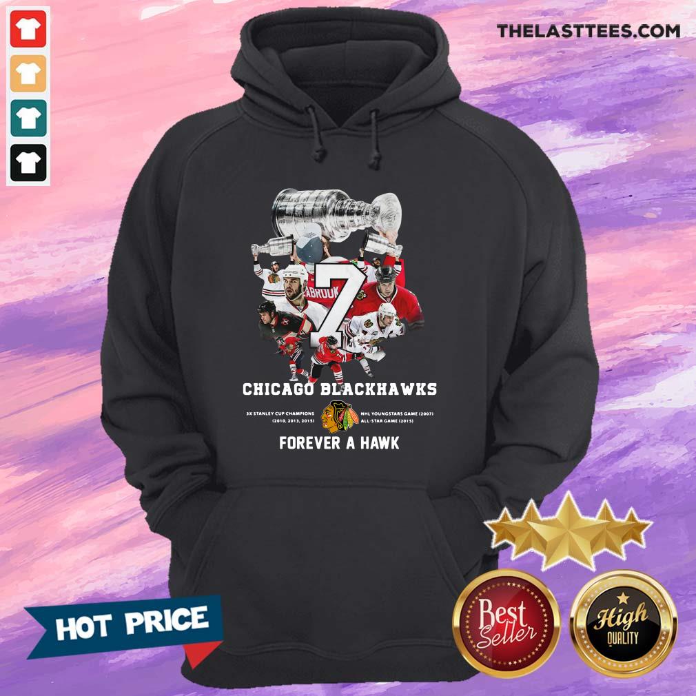 Official 7 Chicago Blackhawks Forever A Hawk Shirt - Image 3