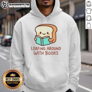 Alternative view of Good Loafing Around With Books T-Shirt