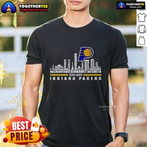 Official Skyline Indiana Pacers 2024-2025 T-Shirt