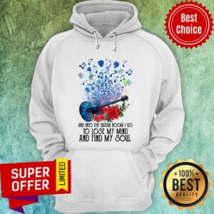 Alternative view of Guitar And Into The Guitar Room I Go To Lose My Mind Shirt
