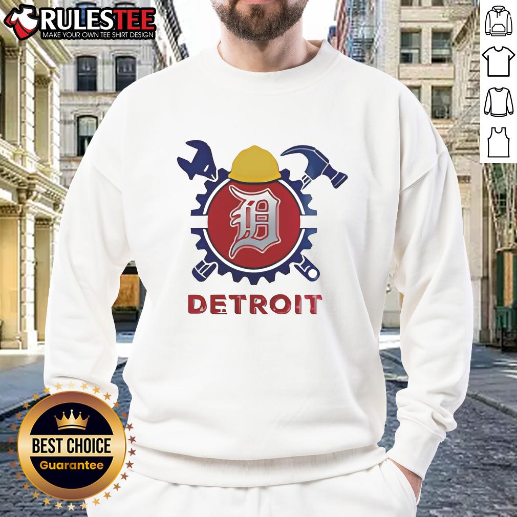 Good Detroit Tigers Happy Labor Day USA Baseball T-Shirt - Image 5