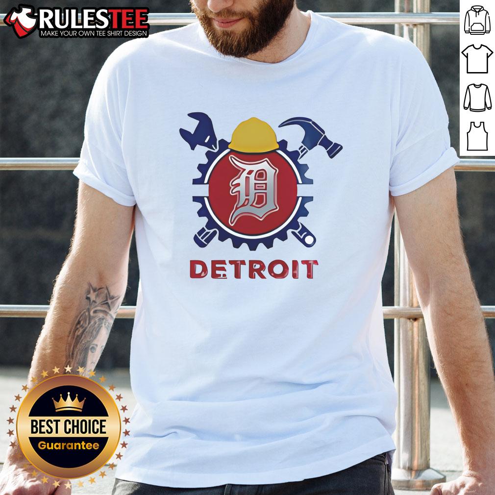 Good Detroit Tigers Happy Labor Day USA Baseball T-Shirt