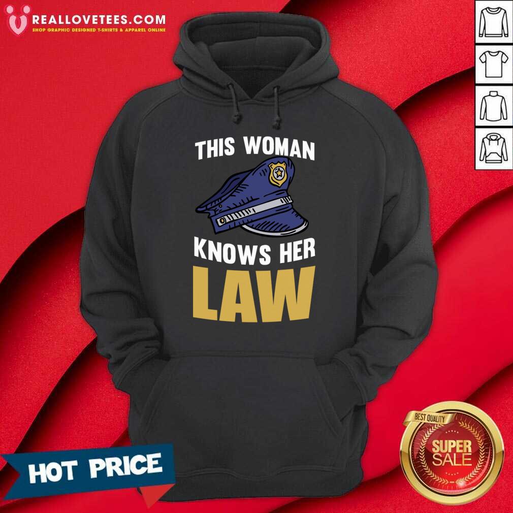 This Woman Knows Her Law Shirt - Image 5