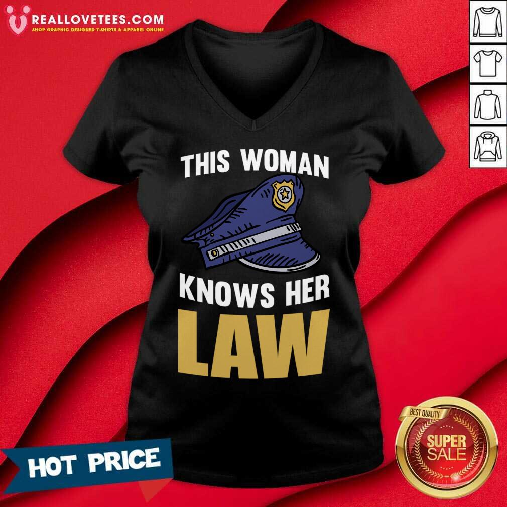 This Woman Knows Her Law Shirt - Image 2