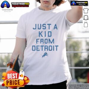 Official Detroit Lions Just A Kid From Detroit T-Shirt