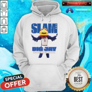 Alternative view of Slam Kansas Mascot Big Jay Rock Chalk T-shirt