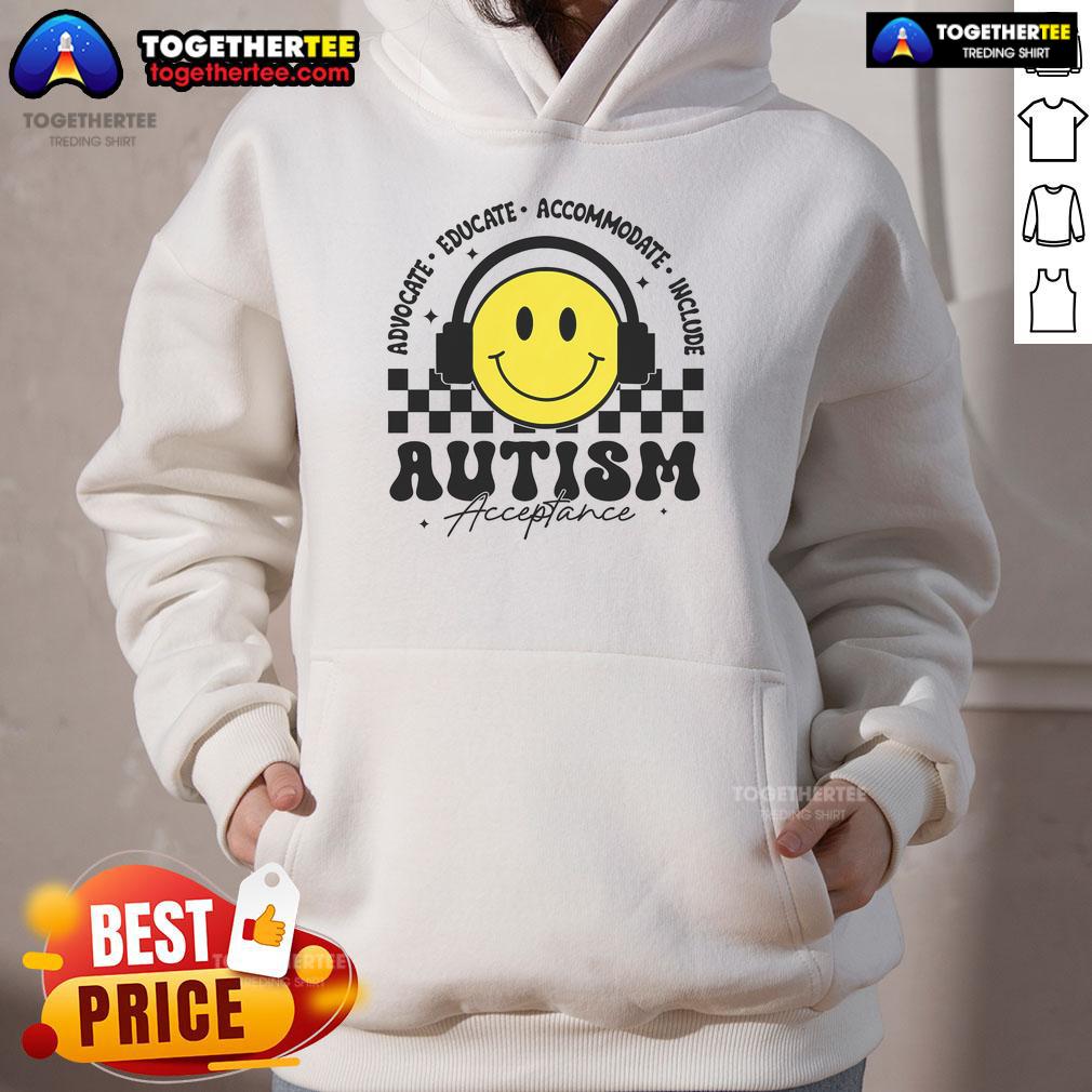 Top Autism Awareness Acceptance Special Education Teacher T-Shirt - Image 2
