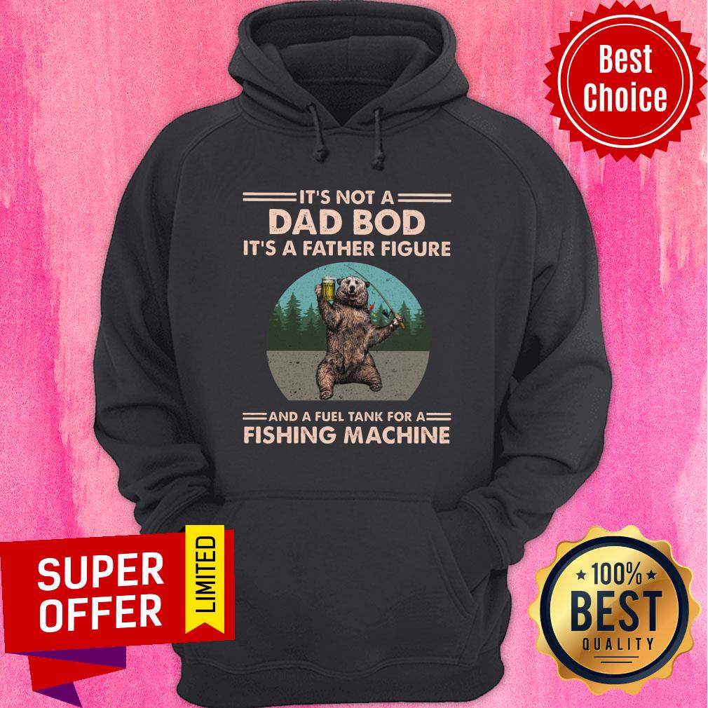 It's Not A Dad Bod Bear Fishing Machine Shirt - Image 2
