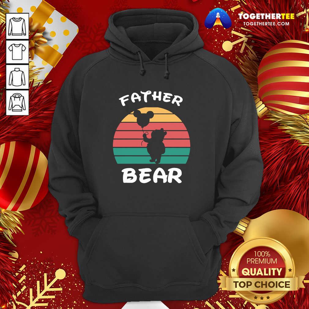 Cute Father Bear Disney Vintage Retro Shirt - Image 5