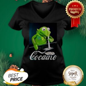 Alternative view of Official Kermit The Frog Snorting Crack Cocaine Shirt