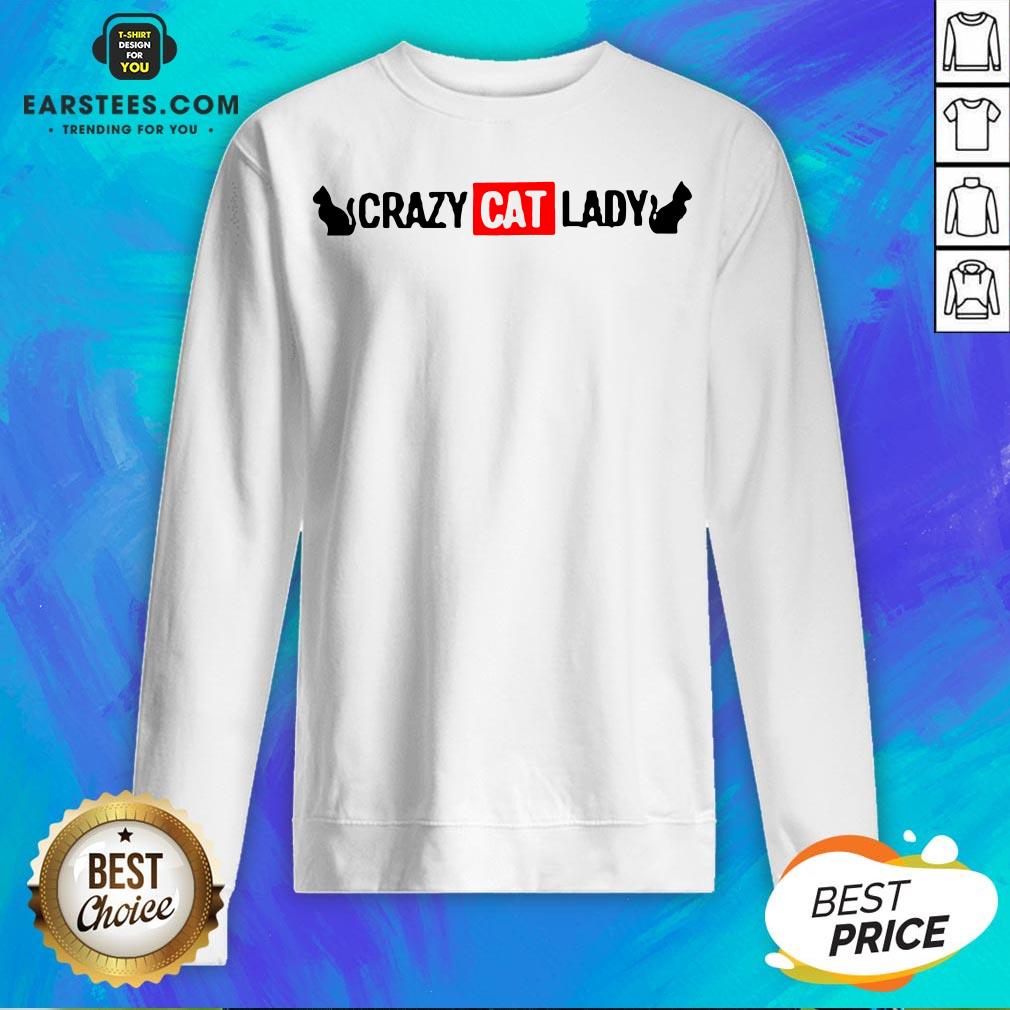 Premium Crazy Cat Lady Shirt - Image 2