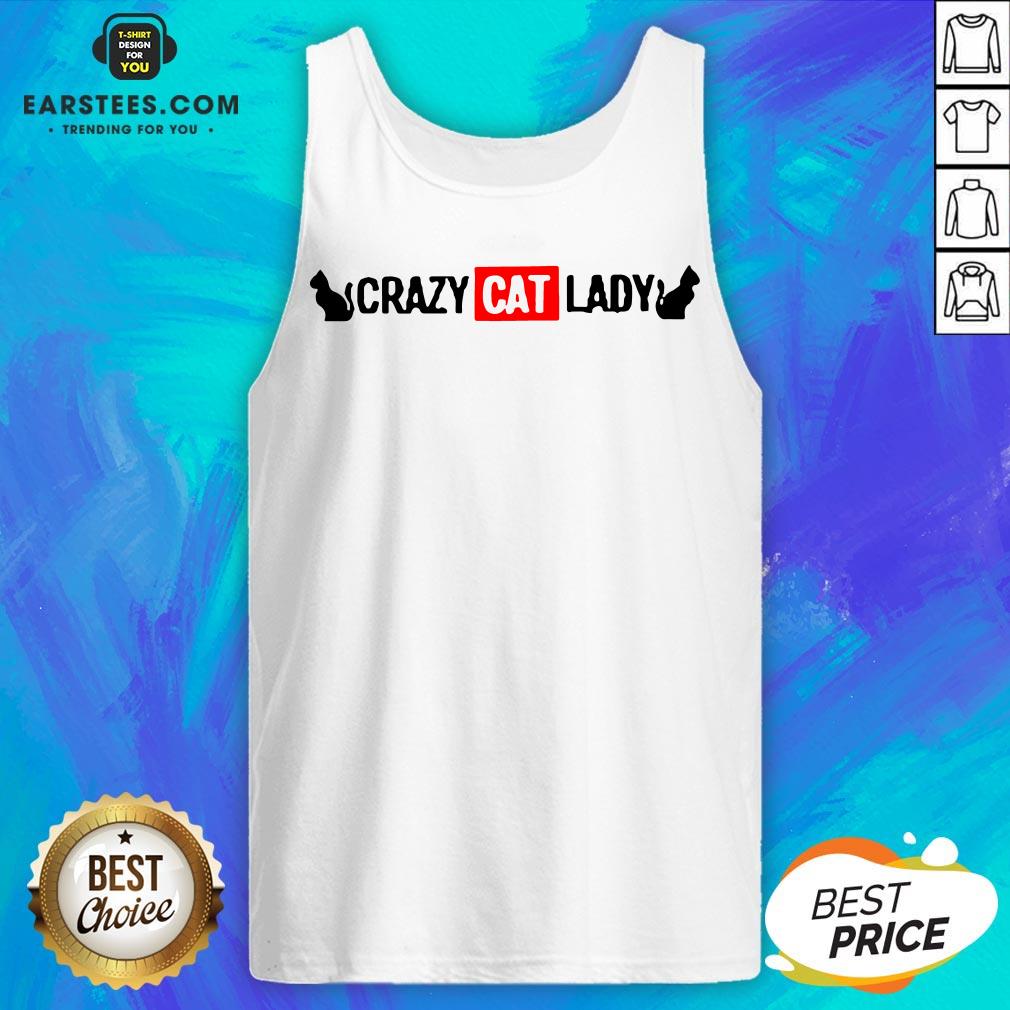 Premium Crazy Cat Lady Shirt - Image 5