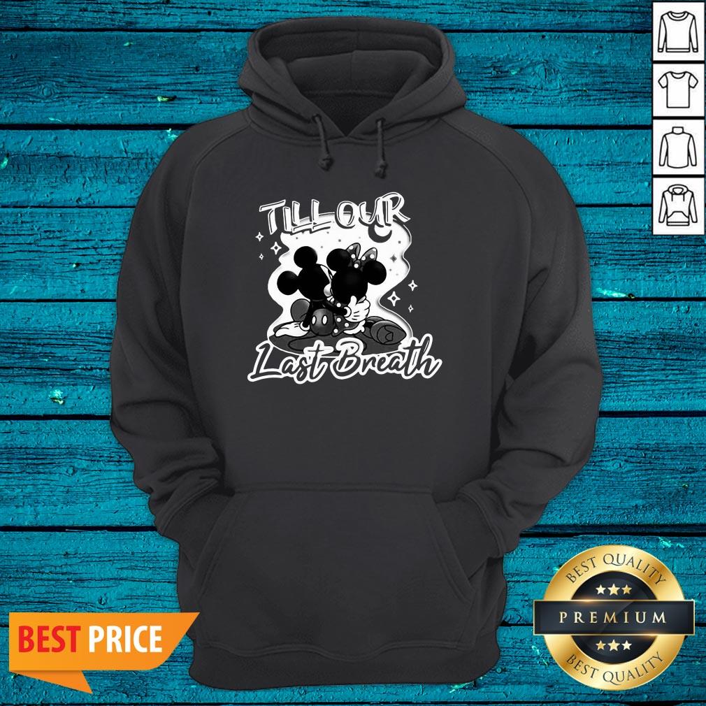 Pretty Mickey Mouse And Minnie Mouse Till Our Last Breath Shirt - Image 3