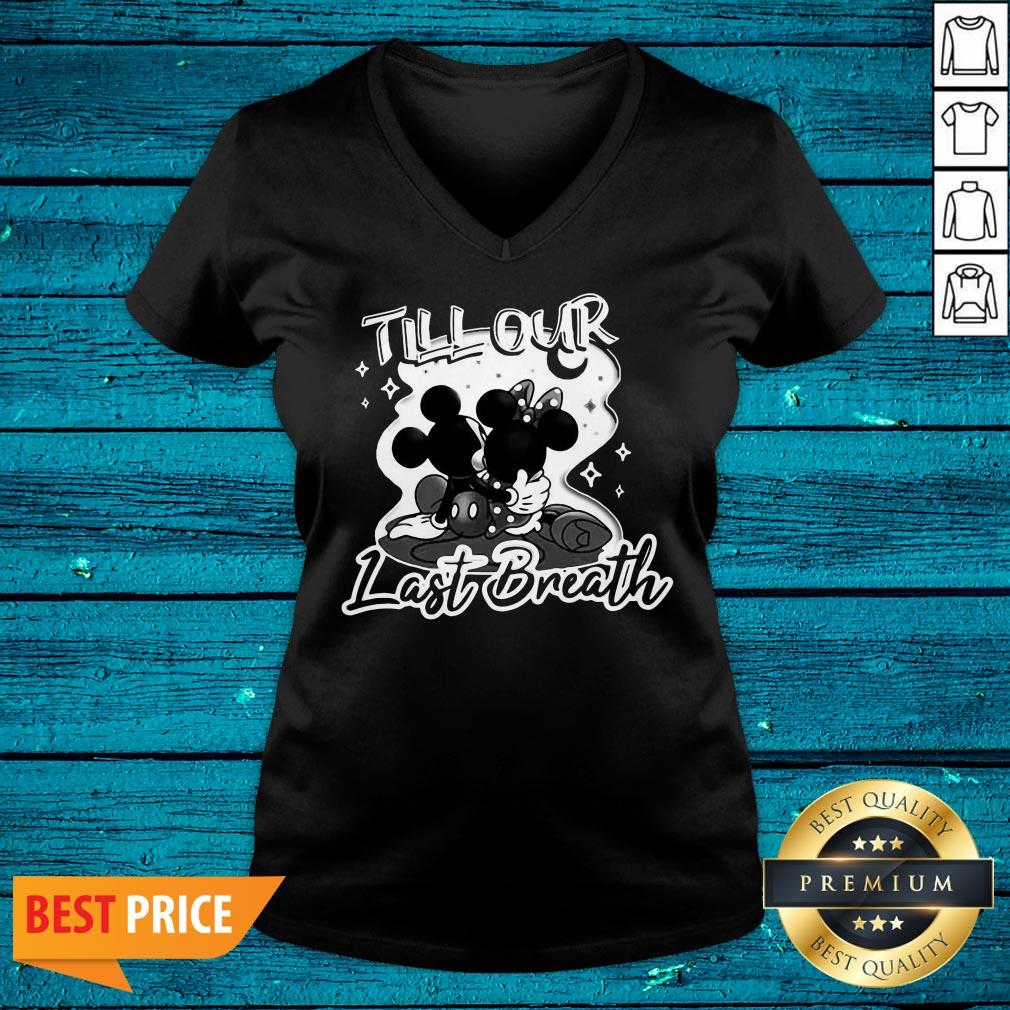 Pretty Mickey Mouse And Minnie Mouse Till Our Last Breath Shirt - Image 4
