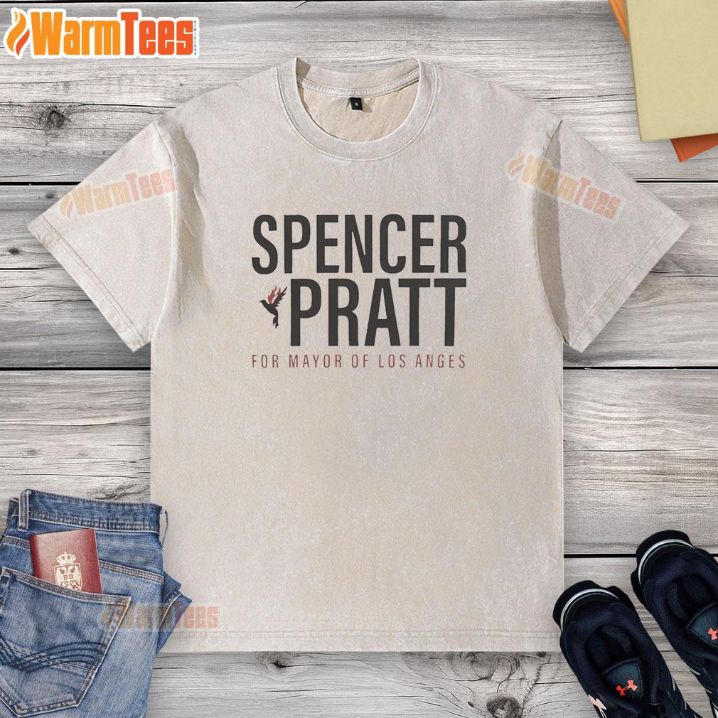 Good Spencer Pratt For Mayor Of Los Angeles 2026 T-Shirt - Image 6