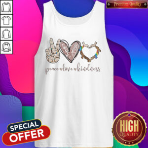 Alternative view of Peace Love Kindness Hands Black Lives Matter LGBT Shirt