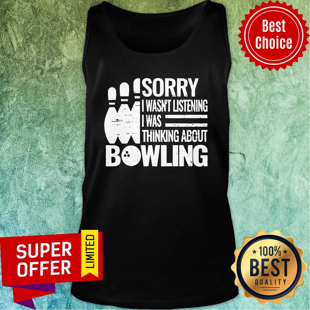 Sorry I Wasn't Listening Bowling Shirt - Image 4