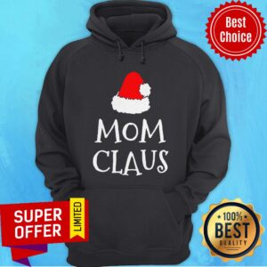 Alternative view of Awesome Mom Claus Christmas Hat Shirt