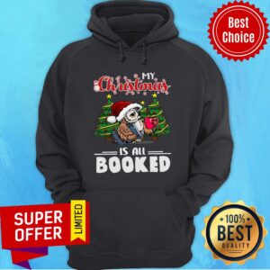 Alternative view of Awesome Owl My Christmas Is All Booked Shirt