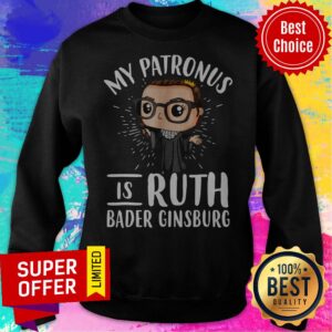 Alternative view of Top My Patronus Is Ruth Bader Ginsburg Shirt