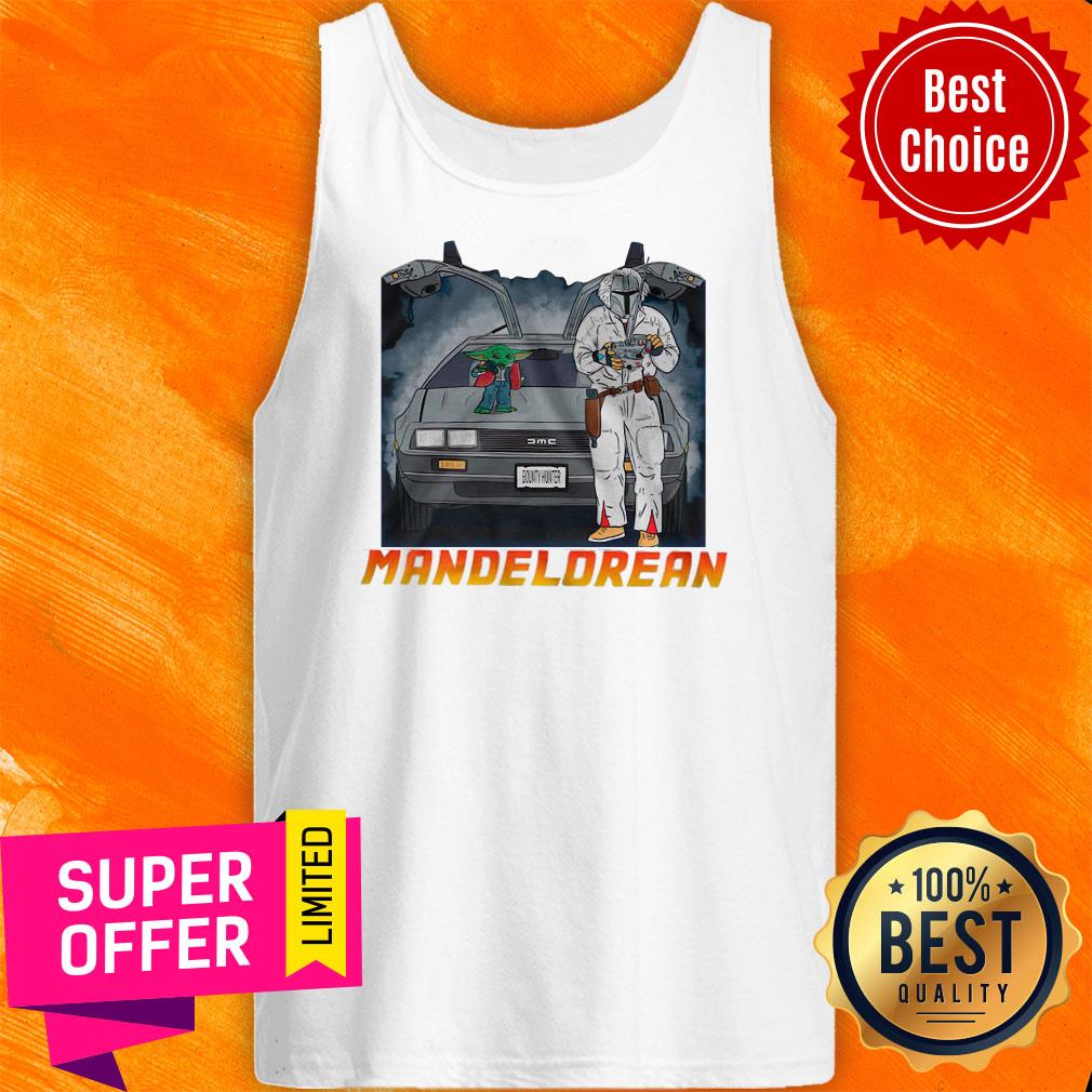 Awesome Stars War Yoda Mandelorean Shirt - Image 4