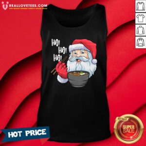 Alternative view of Love Santa Ramen Noodles Shirt