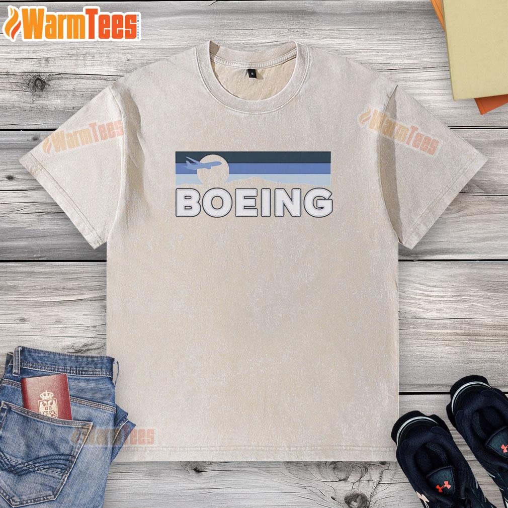 Original Boeing 2026 Boeing Wanderer Vintage T-Shirt - Image 6