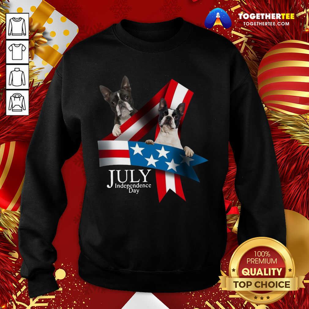 Awesome French Bulldog 4 Of July Independence Day American Flag Shirt - Image 4