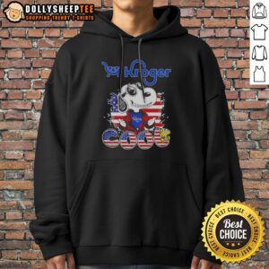 Alternative view of Official Snoopy Woodstock Kroger Peanuts Cool Shirt