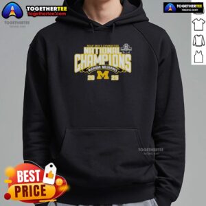 Alternative view of Good Michigan Wolverines 2025 NCAA Men's Gymnastics National Champions T-Shirt