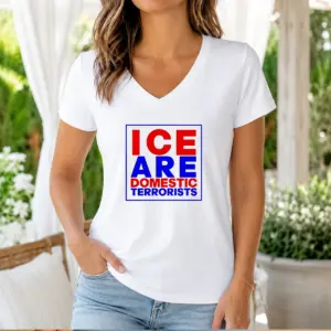 Alternative view of Top ICE Are Domestic Terrorists Shirt
