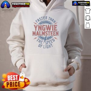 Alternative view of Official Yngwie Malmsteen Faster Than The Speed Of Light T-Shirt