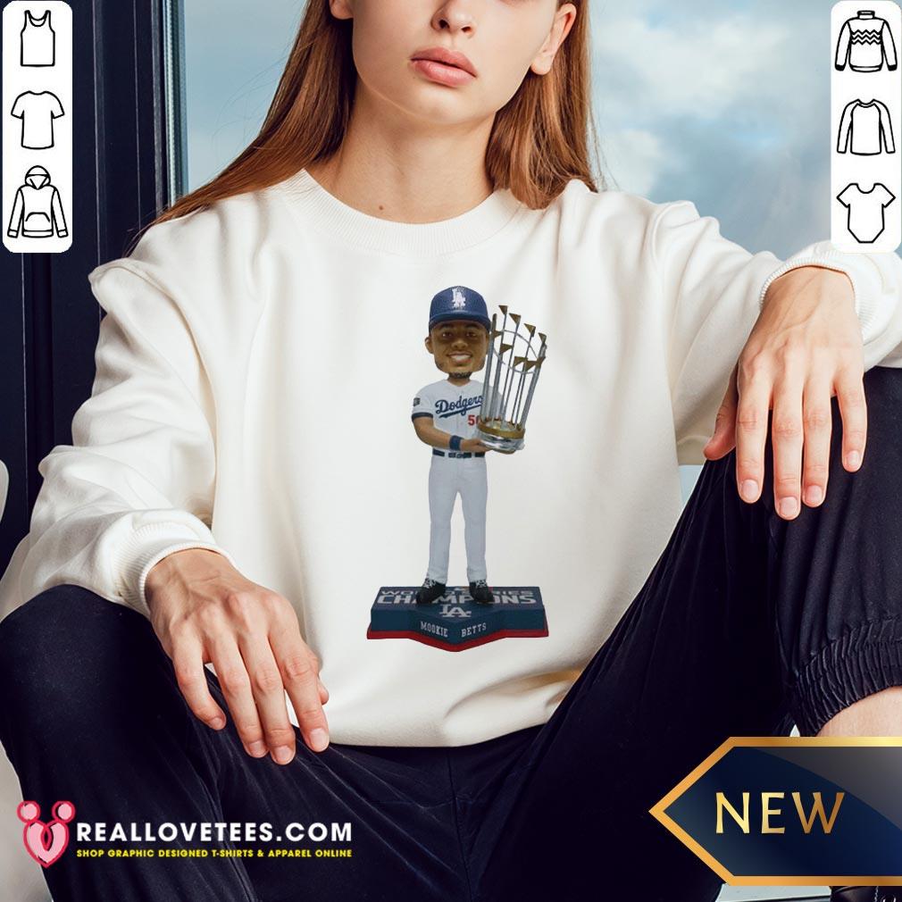 Good Mookie Betts Los Angeles Dodgers 2020 World Series Champions Shirt - Image 3