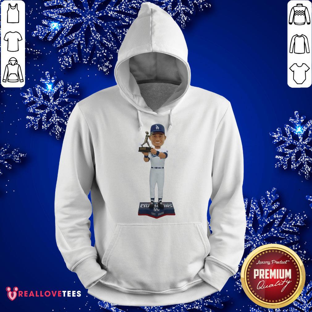 Great Corey Seager Los Angeles Dodgers 2020 World Series Champions MVP Shirt - Image 4