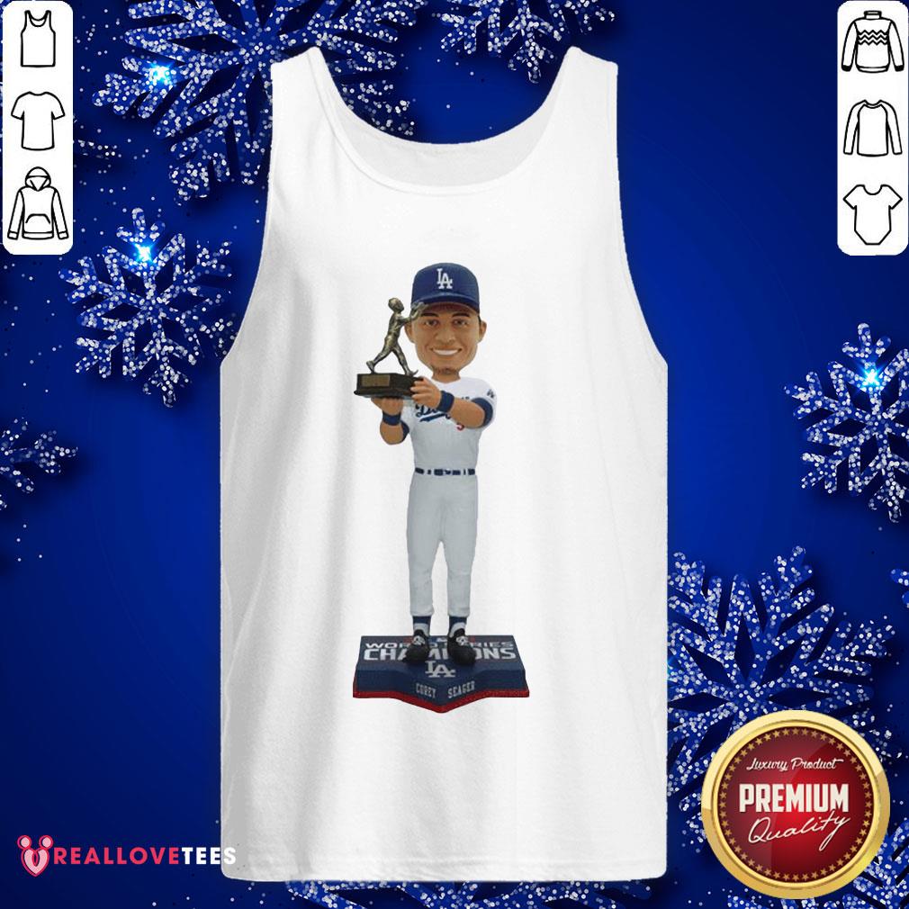 Great Corey Seager Los Angeles Dodgers 2020 World Series Champions MVP Shirt - Image 2
