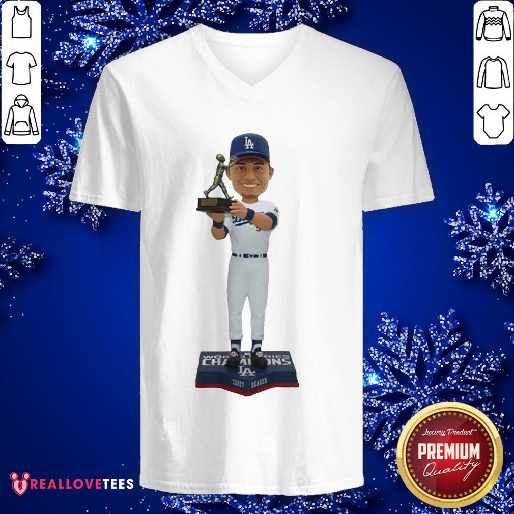 Great Corey Seager Los Angeles Dodgers 2020 World Series Champions MVP Shirt - Image 5