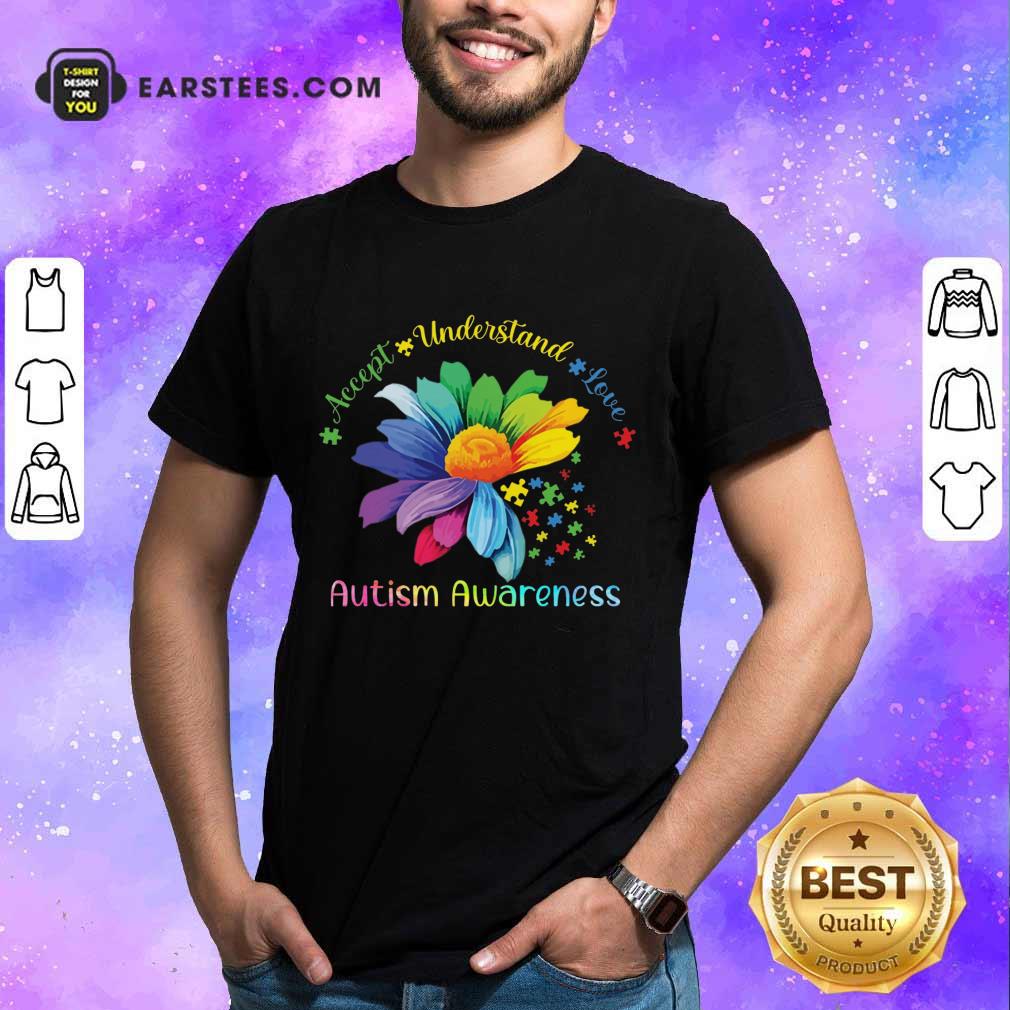 Hot Accept Understand Love Autism Awareness Shirt