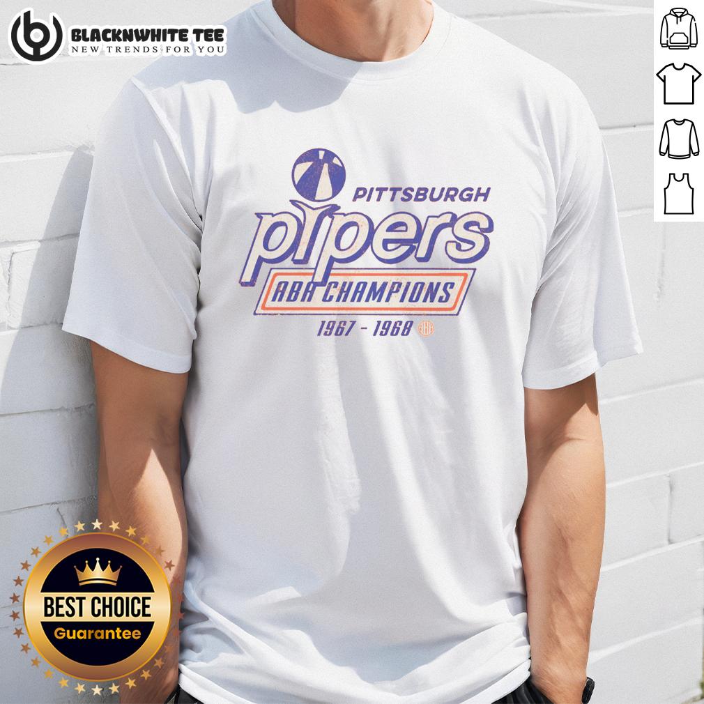 Awesome Pittsburgh Pipers 1968 ABA Champions T-Shirt