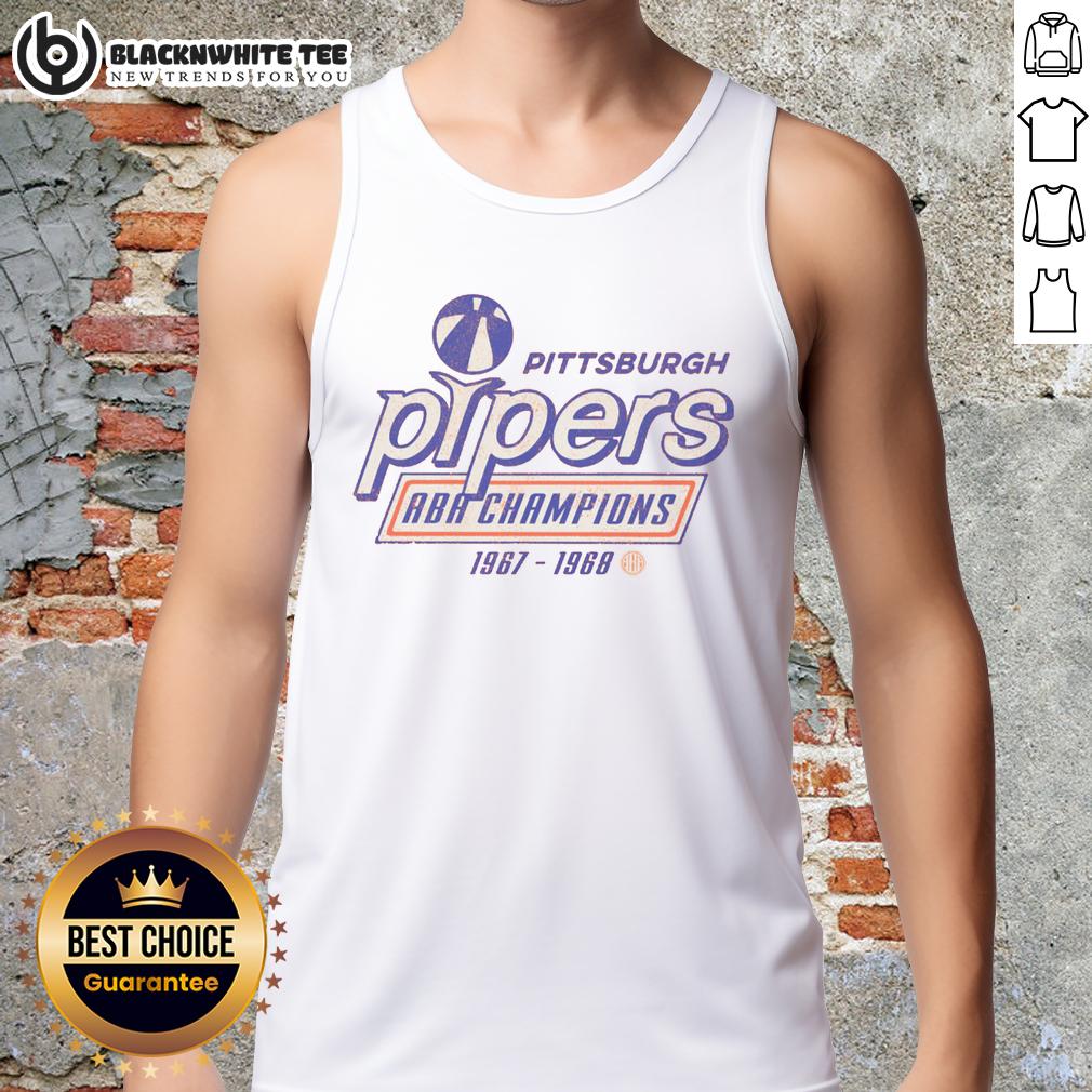 Awesome Pittsburgh Pipers 1968 ABA Champions T-Shirt - Image 4
