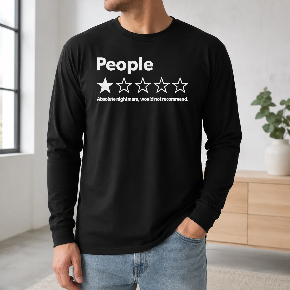 Pretty Original People Absolute Nightmare Would Not Recommend Shirt - Image 5